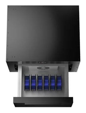 フィラメント収納乾燥台の収納BOX内イメージ　出典：FLASHFORGE社